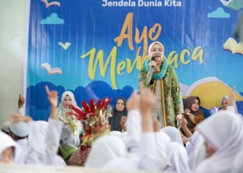 Dari Barus, Rustini Muhaimin Iskandar Nyalakan Semangat Literasi dan Kepedulian Sosial Santri