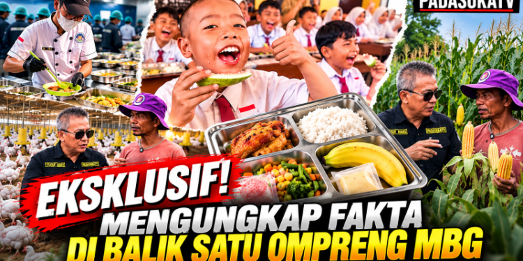 Eksklusif! Mengungkap Fakta di Balik Satu Ompreng MBG, PadasukaTV Telusuri dari Hulu hingga Hilir