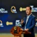 Menteri ESDM Bahlil Lahadalia membuka Electricity Connect 2026 di ICE BSD, Tangerang