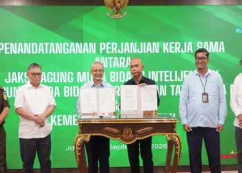 Penandatanganan Perjanjian Kerja Sama antara Kemenkes dan Kejaksaan Agung di Jakarta