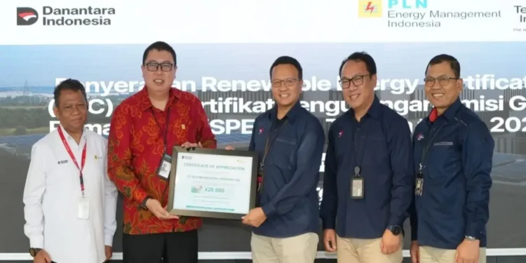Kawasan The Telkom Hub yang mencapai net zero emisi Cakupan 1 dan 2 dengan dukungan energi terbarukan