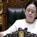 Ketua DPR RI Puan Maharani mengetukkan palu saat mengesahkan RUU APBN 2027 dalam Rapat Paripurna di Kompleks Parlemen, Senayan, Jakarta