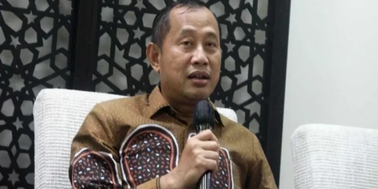 Direktur Bina Umrah dan Haji Khusus Kemenhaj RI Akhmad Fauzin saat Media Briefing di Jakarta