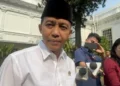 Menhut Raja Juli Antoni di Kompleks Istana Kepresidenan, Jakarta, Kamis (24/9/2026).
