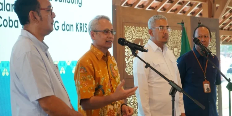 Kunjungan advokasi Kemenkes, DJSN, dan BPJS Kesehatan ke fasilitas kesehatan di Bandung