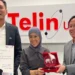 Menkomdigi Meutya Hafid bersama CEO Telin Abdul Rahman Ansyori di kantor Telin Los Angeles, Amerika Serikat