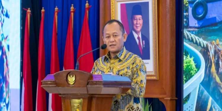 Menteri Perindustrian Muhammad Sarmuji menjadi keynote speaker di National Seaweed Forum 2026 di Jakarta